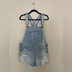 Distressed, jean shortall’s, Abercrombie and Fitch